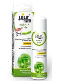 Регенирирующий лубрикант с гиалуроновой кислотой pjur MED Repair glide - 100 мл. - Pjur - купить с доставкой в Подольске