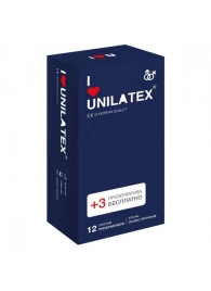 Ультрапрочные презервативы Unilatex Extra Strong - 12 шт. + 3 шт. в подарок - Unilatex - купить с доставкой в Подольске