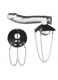 Утяжка-парашют на мошонку 3.5  Parachute Ball Stretcher - BlueLine - купить с доставкой в Подольске