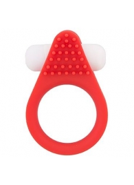Красное эрекционное кольцо LIT-UP SILICONE STIMU RING 1 RED - Dream Toys - в Подольске купить с доставкой