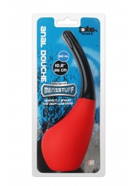 Анальный душ MENZSTUFF 310ML ANAL DOUCHE RED/BLACK - Dream Toys - купить с доставкой в Подольске