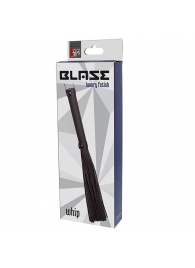 Чёрная плеть BLAZE WHIP BLACK - Dream Toys - купить с доставкой в Подольске