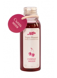 Эликсир Triple Pleasure  Горячая вишня  - 65 гр. - JULEJU - купить с доставкой в Подольске