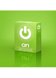 Цветные ароматизированные презервативы ON) Fruit   Color - 3 шт. - ON) - купить с доставкой в Подольске