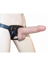 Универсальный пояс премиум класса (S) с 2 насадками - LOVETOY (А-Полимер) - купить с доставкой в Подольске