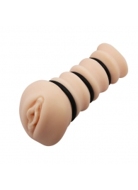 Мастурбатор-вагина с утягивающими кольцами Crazy Bull Rossi Flesh 3D - Baile - в Подольске купить с доставкой