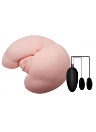 Вагина и анус с вибрацией CrazyBull Vagina and Anal - Baile - в Подольске купить с доставкой