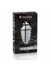 Анальный плаг для электростимуляции Hector Helix Buttplug L - 11,5 см. - MyStim - купить с доставкой в Подольске