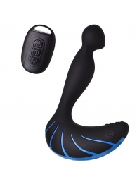 Чёрно-синий массажер простаты Erotist Third - Erotist Adult Toys - в Подольске купить с доставкой