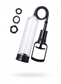 Вакуумная помпа A-toys с уплотнителем и эрекционными кольцами - A-toys - в Подольске купить с доставкой