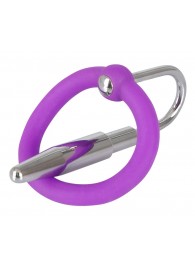 Уретральный плаг с силиконовым кольцом под головку Penis Plug - Orion - купить с доставкой в Подольске