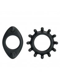 Набор из 2 фигурных эрекционных колец - Baile - в Подольске купить с доставкой