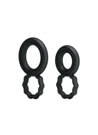 Набор из 2 эрекционных колец с подхватом мошонки - Baile - в Подольске купить с доставкой