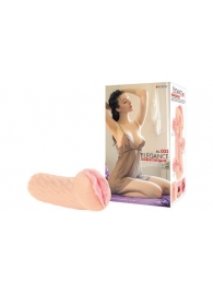 Ультра реалистичный мастурбатор-вагина с двойным слоем материала ELEGANCE - KOKOS - в Подольске купить с доставкой