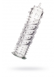 Прозрачная насадка на пенис TOYFA A-Toys - 15,5 см. - A-toys - в Подольске купить с доставкой