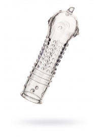 Прозрачная закрытая насадка на пенис TOYFA A-Toys - 14,7 см. - A-toys - в Подольске купить с доставкой