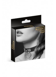 Узенький ошейник из полиуретана с кольцом - Bijoux Pour Toi - купить с доставкой в Подольске