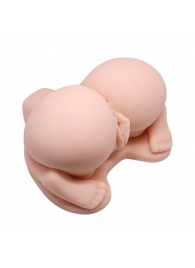 Реалистичная попка с 2 любовными тоннелями и вибрацией - Baile - в Подольске купить с доставкой