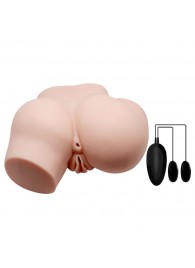 Телесный полуторс с двумя любовными тоннелями и вибрацией - Baile - в Подольске купить с доставкой