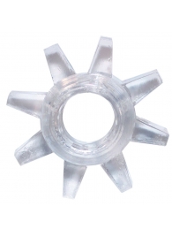 Прозрачное эрекционное кольцо Rings Cogweel - Lola Games - в Подольске купить с доставкой