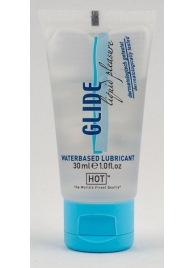 Интимная смазка на водной основе Glide - 30 мл. - HOT - купить с доставкой в Подольске