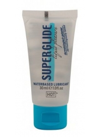 Гель-смазка на водной основе для чувствительной кожи Superglide - 30 мл. - HOT - купить с доставкой в Подольске