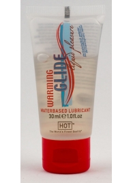 Смазка на водной основе Warming Glide с согревающим эффектом, 30 мл. - HOT - купить с доставкой в Подольске