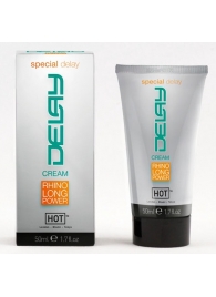 Крем-пролонгатор  для мужчин Delay - 50 мл. - HOT - купить с доставкой в Подольске