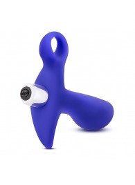 Синий стимулятор простаты с ручкой-кольцом Performance Prostimulator 02 - Blush Novelties - в Подольске купить с доставкой