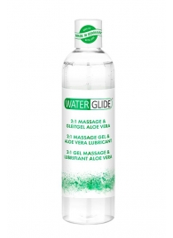 Гель-смазка 2-в-1 MASSAGE   LUBRICANT ALOE VERA - 300 мл. - Waterglide - купить с доставкой в Подольске
