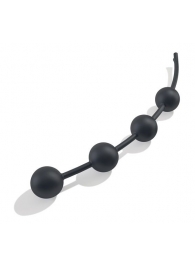 Большая анальная цепочка для электростимуляции Booty Garland L - 40 см. - MyStim - купить с доставкой в Подольске