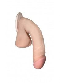 Сувенирный фаллос на присоске 03 - 17 см. - LOVETOY (А-Полимер) - купить с доставкой в Подольске