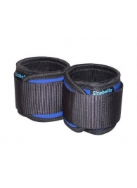 Сине-черные неопреновые наручники - Sitabella - купить с доставкой в Подольске