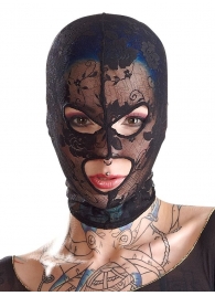 Кружевная маска-балаклава с отверстиями для глаз и рта - Orion - купить с доставкой в Подольске