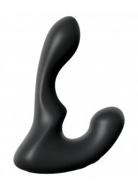 Черный анальный вибростимулятор P-Spot Milker - 14 см. - Pipedream - в Подольске купить с доставкой