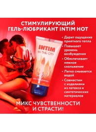 Стимулирующий гель-лубрикант Intim Hot - 60 гр. - Биоритм - купить с доставкой в Подольске