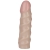 Рельефная насадка для трусиков Vac-U-Lock 6  Raging hard-On Dong - 14,7 см. - Doc Johnson - купить с доставкой в Подольске