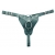 Изумрудные трусики с кольцом для страпона Ladys Arsenal - БДСМ Арсенал - купить с доставкой в Подольске