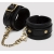Черные оковы на ноги Bound to You Faux Leather Ankle Cuffs - Fifty Shades of Grey - купить с доставкой в Подольске