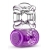 Фиолетовое эрекционное виброкольцо One Night Stand Vibrating C-Ring - Blush Novelties - в Подольске купить с доставкой