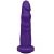 Фиолетовая реалистичная насадка-плаг - 16,2 см. - LOVETOY (А-Полимер) - купить с доставкой в Подольске