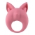 Розовое перезаряжаемое эрекционное кольцо Kitten Kiki - Lola Games - в Подольске купить с доставкой