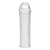 Текстурированная насадка на пенис Clear Textured Penis Enhancing Sleeve Extension - 16,5 см. - BlueLine - в Подольске купить с доставкой