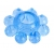 Голубая гелевая насадка-цветок - Toyfa Basic - в Подольске купить с доставкой