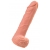 Телесная удлиняющая фаллическая насадка - 16 см. - ToyFa - в Подольске купить с доставкой