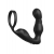 Черный вибростимулятор простаты с эрекционным кольцом Ass-Gasm Pro P-Spot Milker - Pipedream - в Подольске купить с доставкой