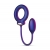 Фиолетовое эрекционное виброкольцо с анальным шариком Eclipse - ONE DC B.V. - в Подольске купить с доставкой