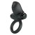 Черное эрекционное кольцо с вибрацией Adrien - Baile - в Подольске купить с доставкой