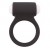 Чёрное эрекционное виброкольцо LIT-UP SILICONE STIMU RING 3 BLACK - Dream Toys - в Подольске купить с доставкой