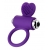 Фиолетовое виброкольцо с ресничками JOS PERY - JOS - в Подольске купить с доставкой
